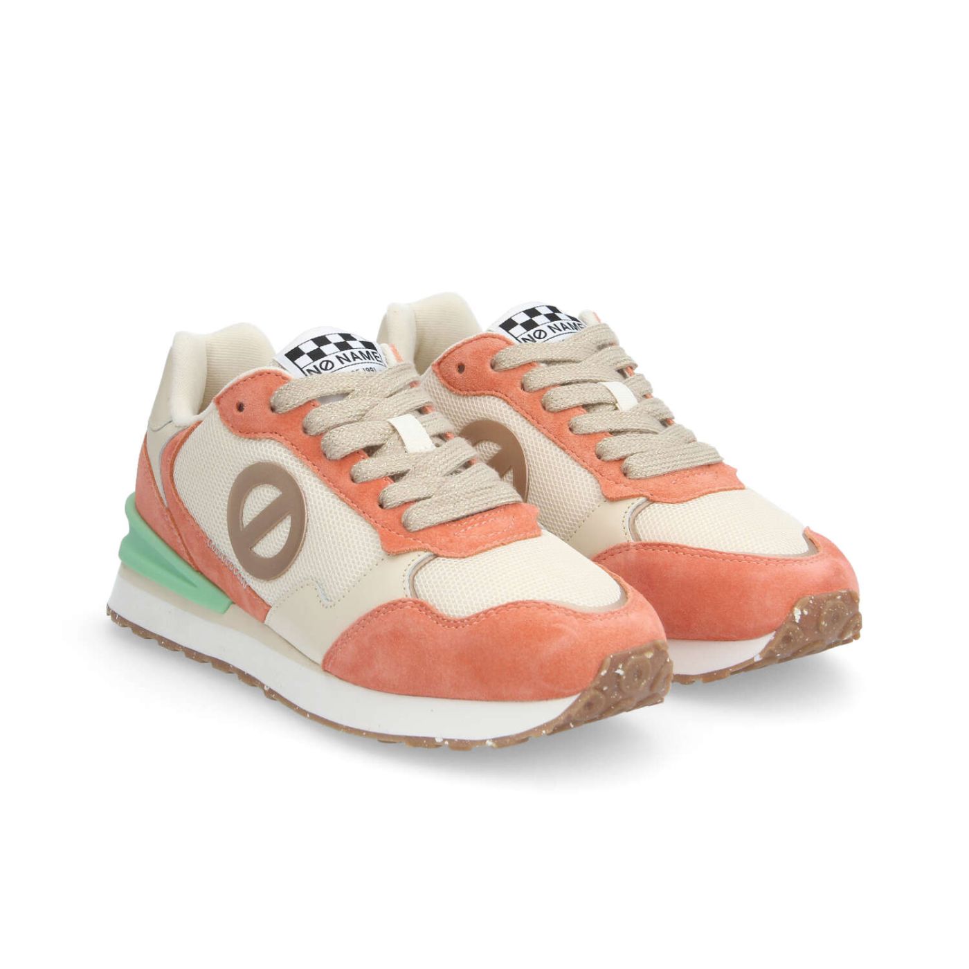 TOVA RUNNER W - SUEDE/MESH/NAPP - MELON/BLANC CASSE/BEIGE